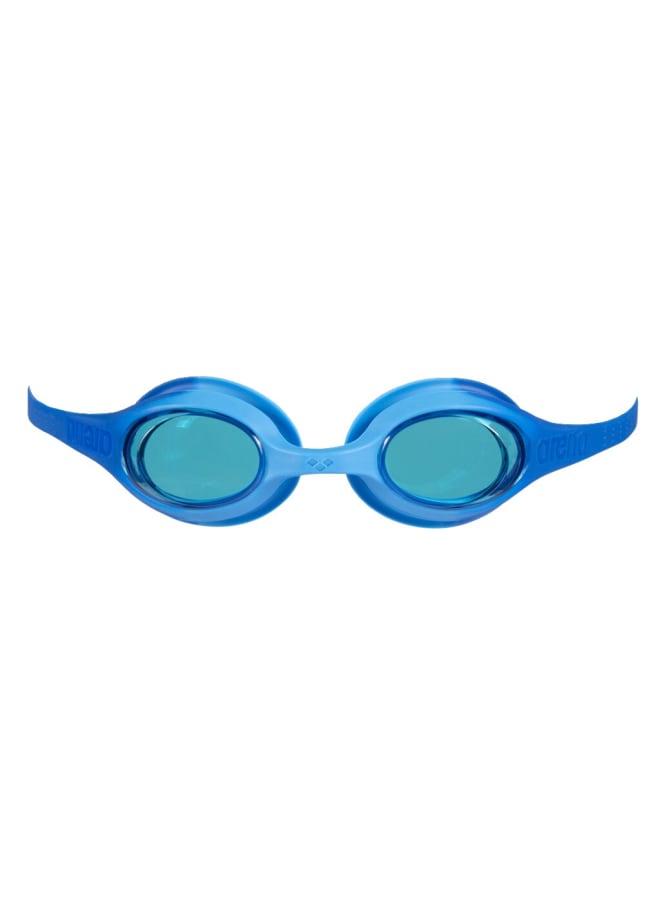 arena Spider Kids Lightblue-Blue-Blue Goggles, Training, Pool, Equipment, Uni Kids - Kids Training Swim Goggles with Soft Silicone Seals - Image 1